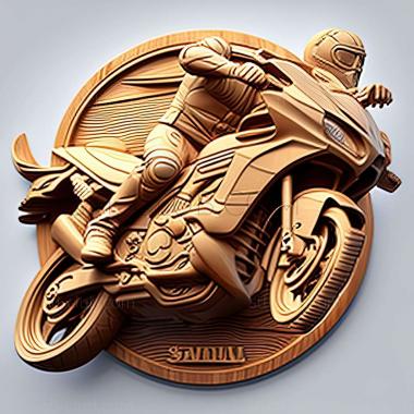 3D модель Suzuki Burgman 125 (STL)